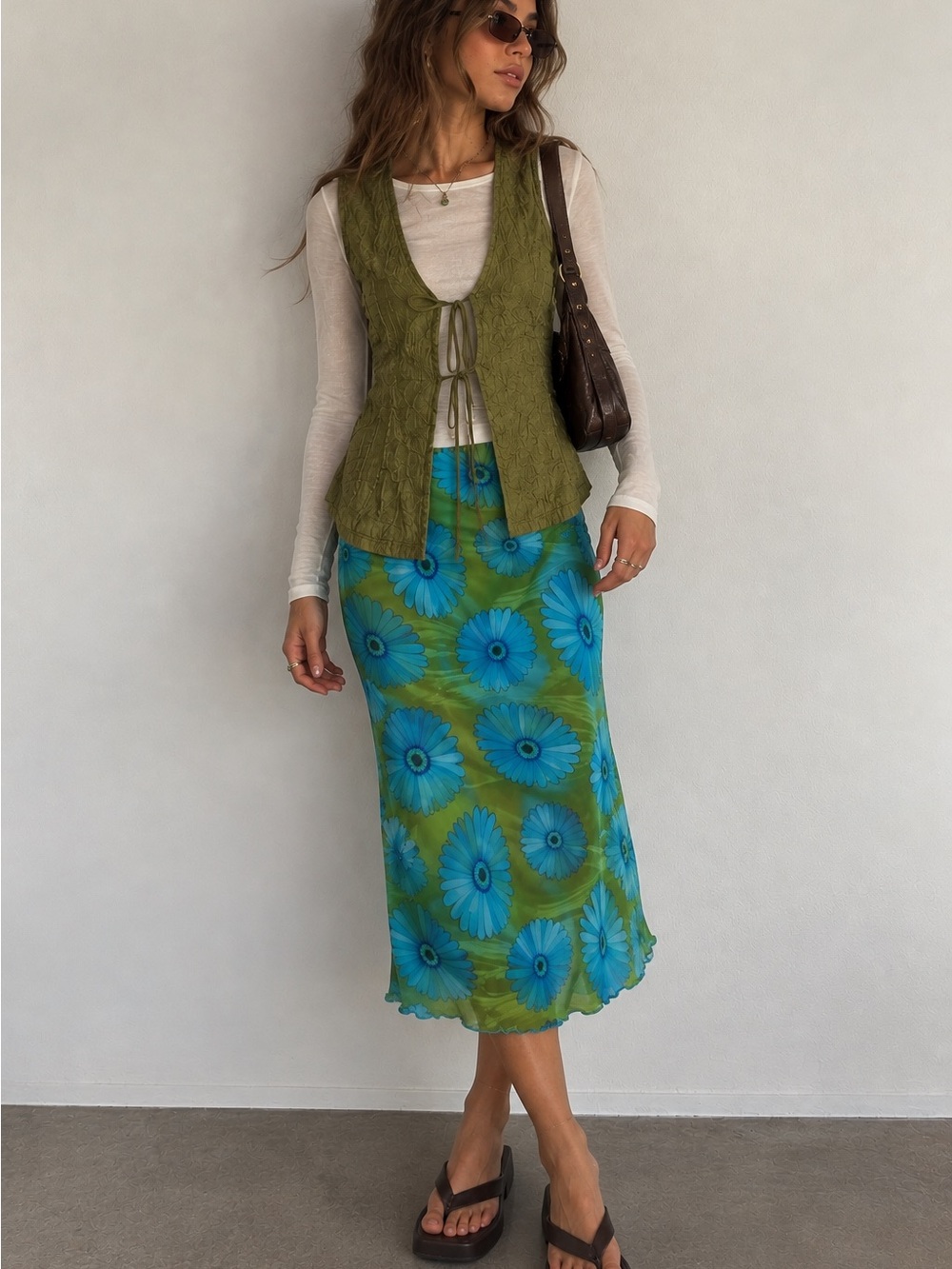 Olive Green vest